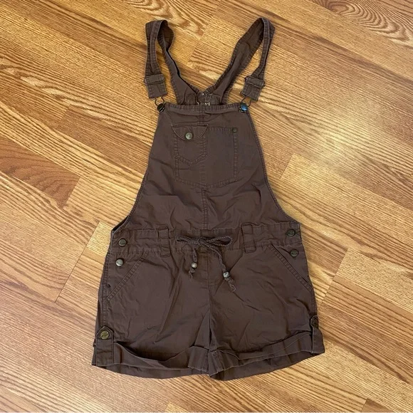 Nori Shorts Overalls Women’s Size 1 Boho Style - Picture 1 of 7